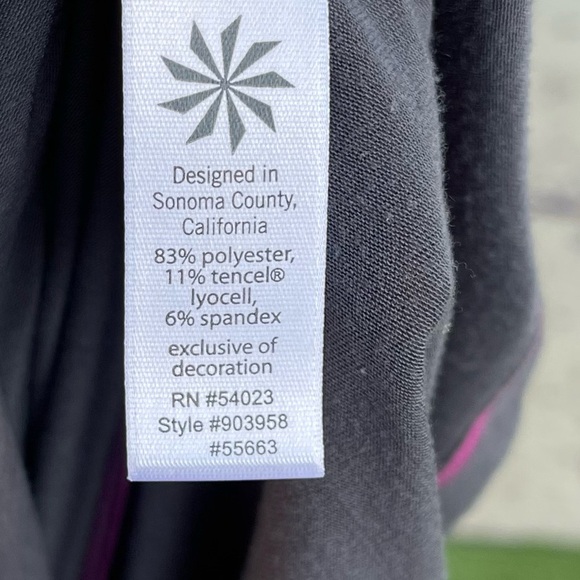 Athleta Ad Hoc Convertible Skirt/Dress Asphalt Grey Preowned casual summertime M - Picture 4 of 8